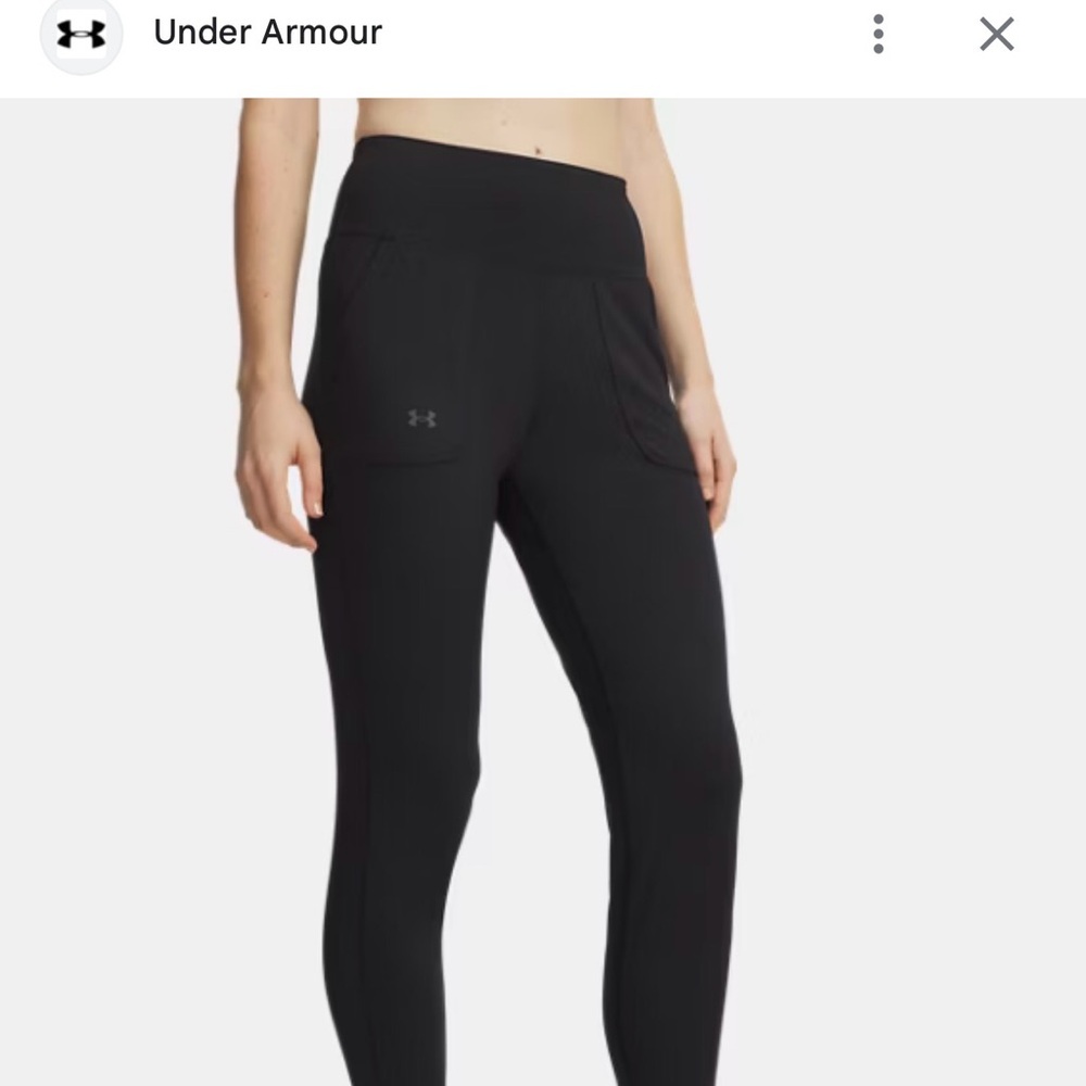 Under Armour Youth XL Black Motion Joggers